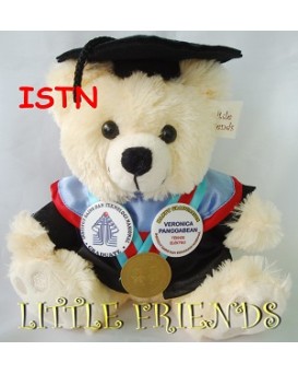 Boneka Wisuda Institut Sains dan Teknologi Nasional (25 cm)